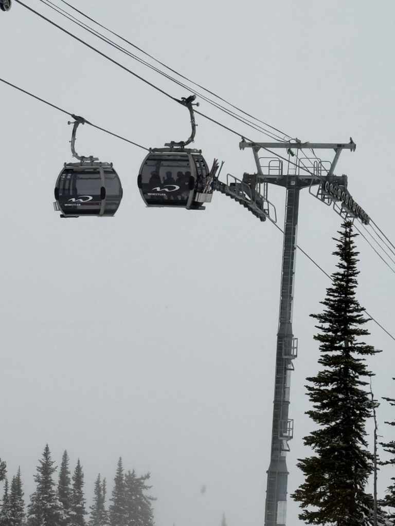 gondola in whistler, Canada