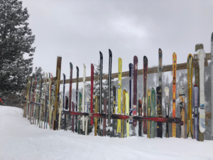 skis in aspen, colorado