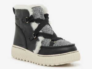 Sorel winter boots for a ski trip