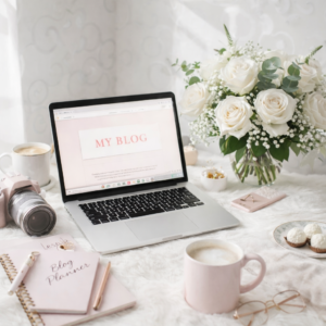 feminine blogging in a skiing and travel niche