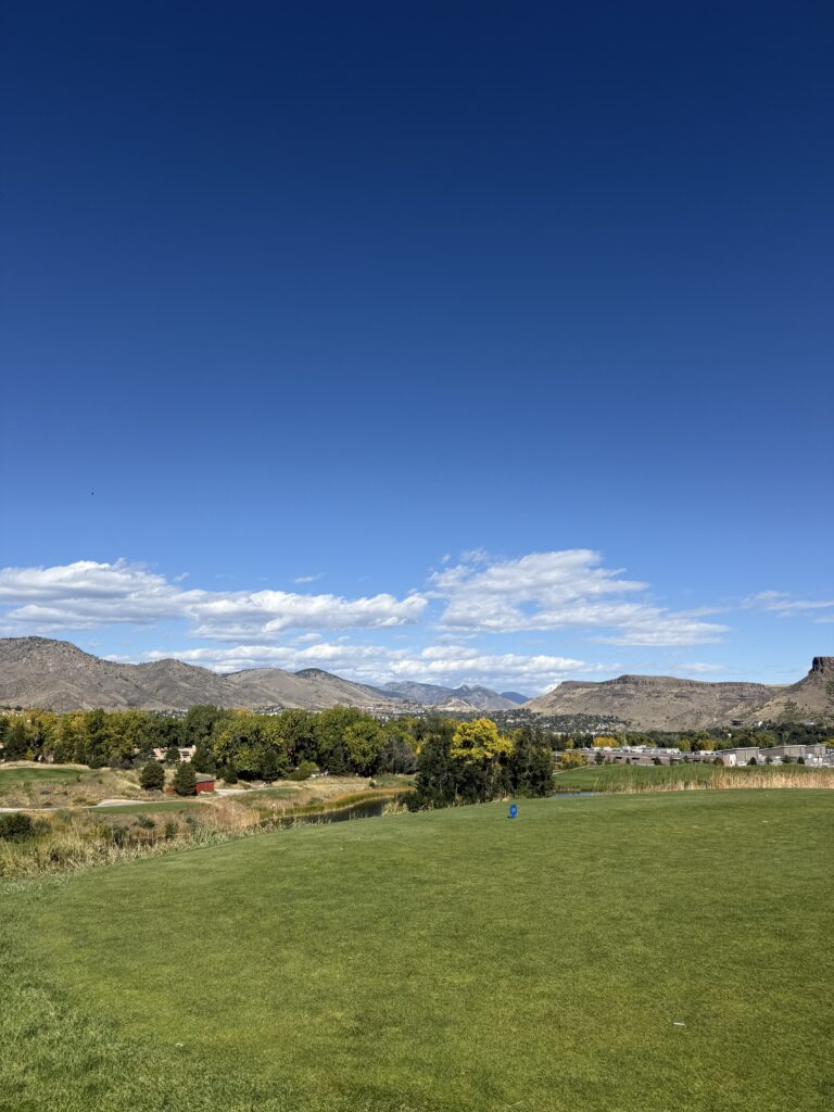 Fossil Trace Golf Course in Golden, Colorado