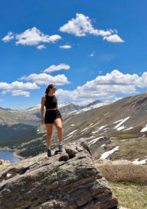Hiking outfit in Colorado in the summer