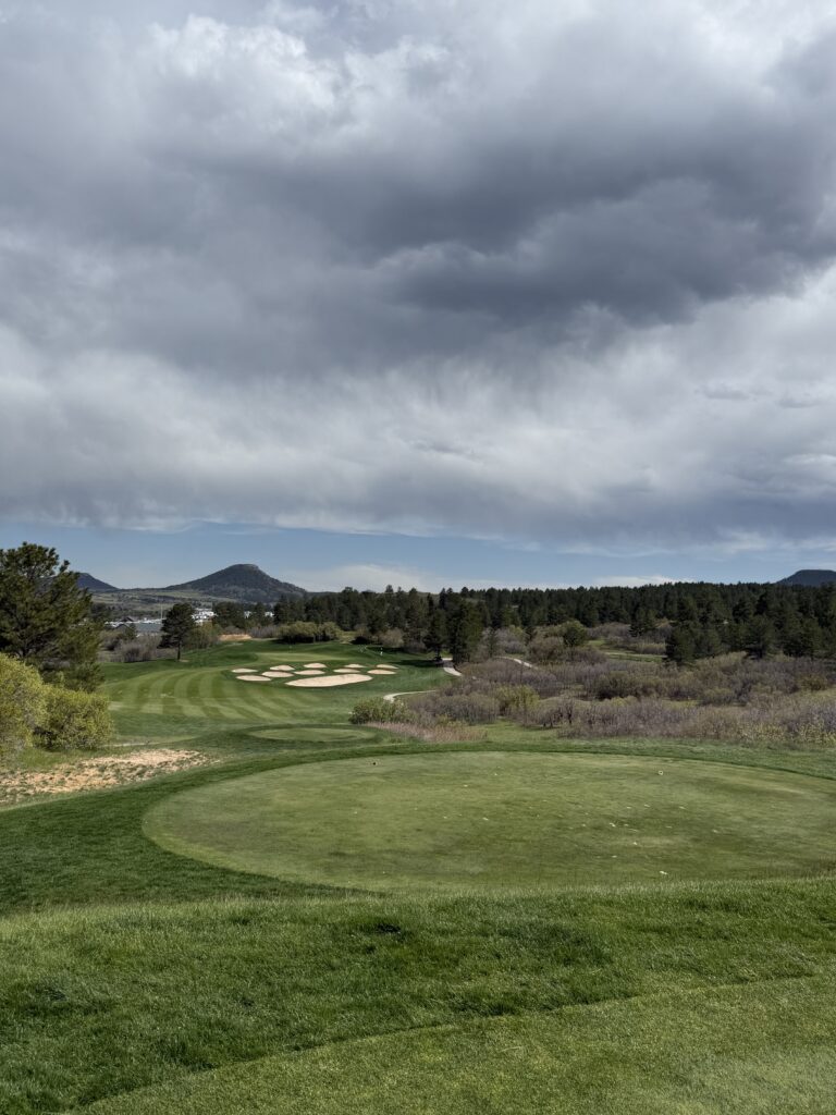 "The Bear Paw" at Bear Dance Golf Club in Larkspur, Colorado