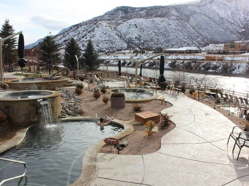 Iron Mountain Hot Springs in Glenwood Springs, CO