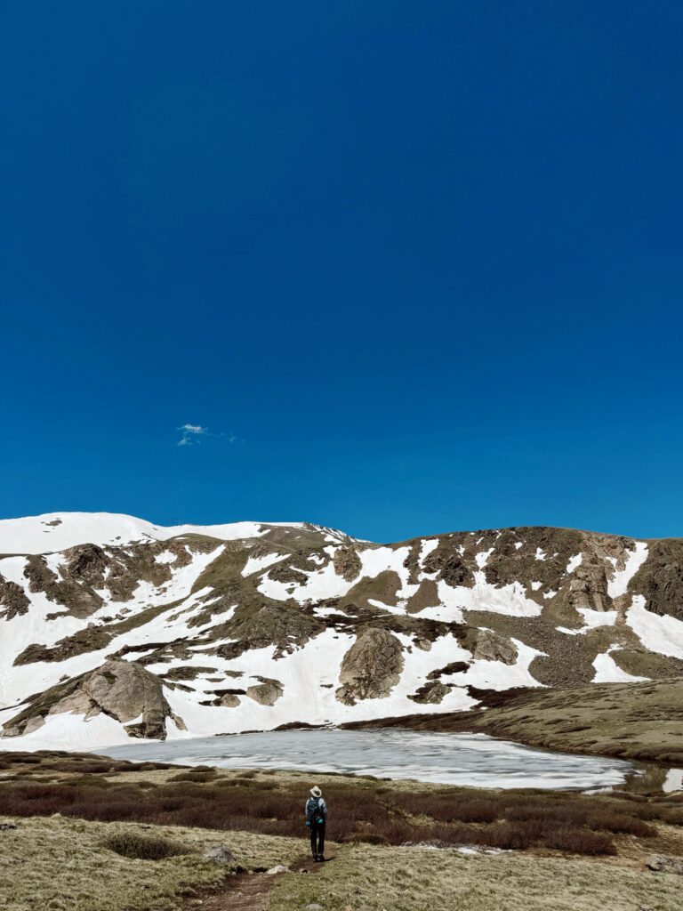 Silver Dollar Lake near Georgetown, CO